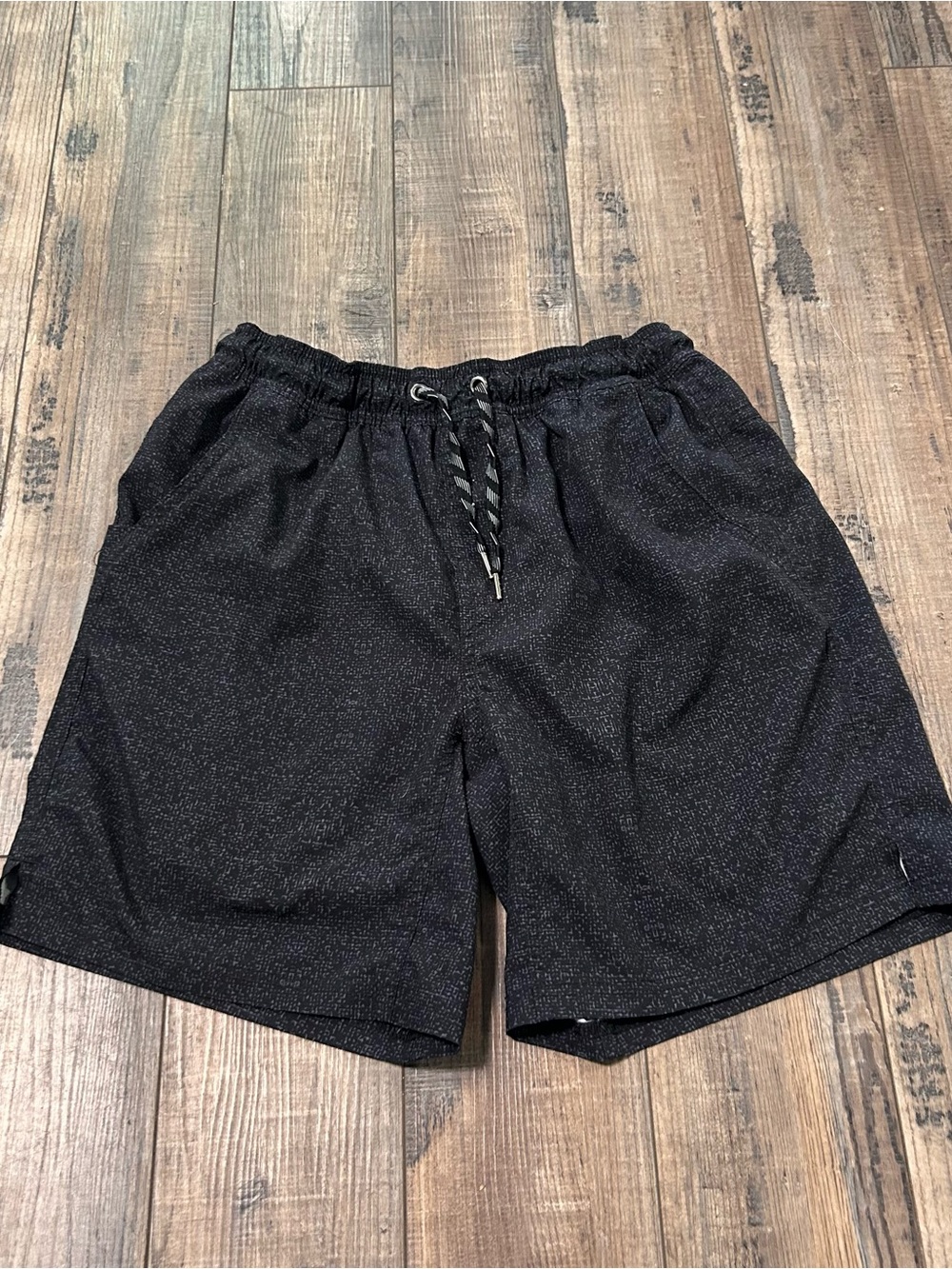 George Men's Swim Trunks Lined Elastic Drawstring Back Pocket Small